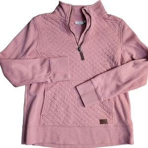 L.L.Bean Womens Pink Pullover Size Petite Small
